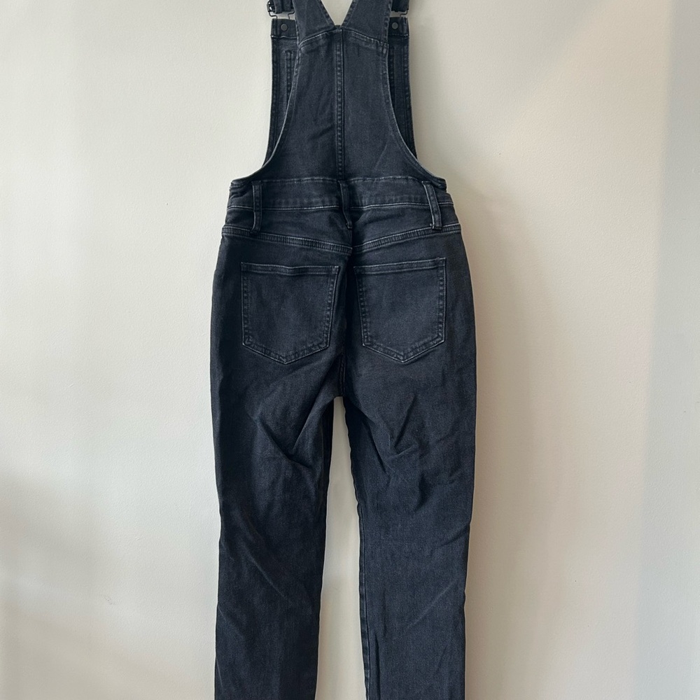 Madewell Lunar Wash Skinny Overalls - Picture 6 of 9
